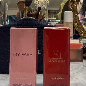 Giorgio Armani My Way and Sì Passione Fragrance Duo